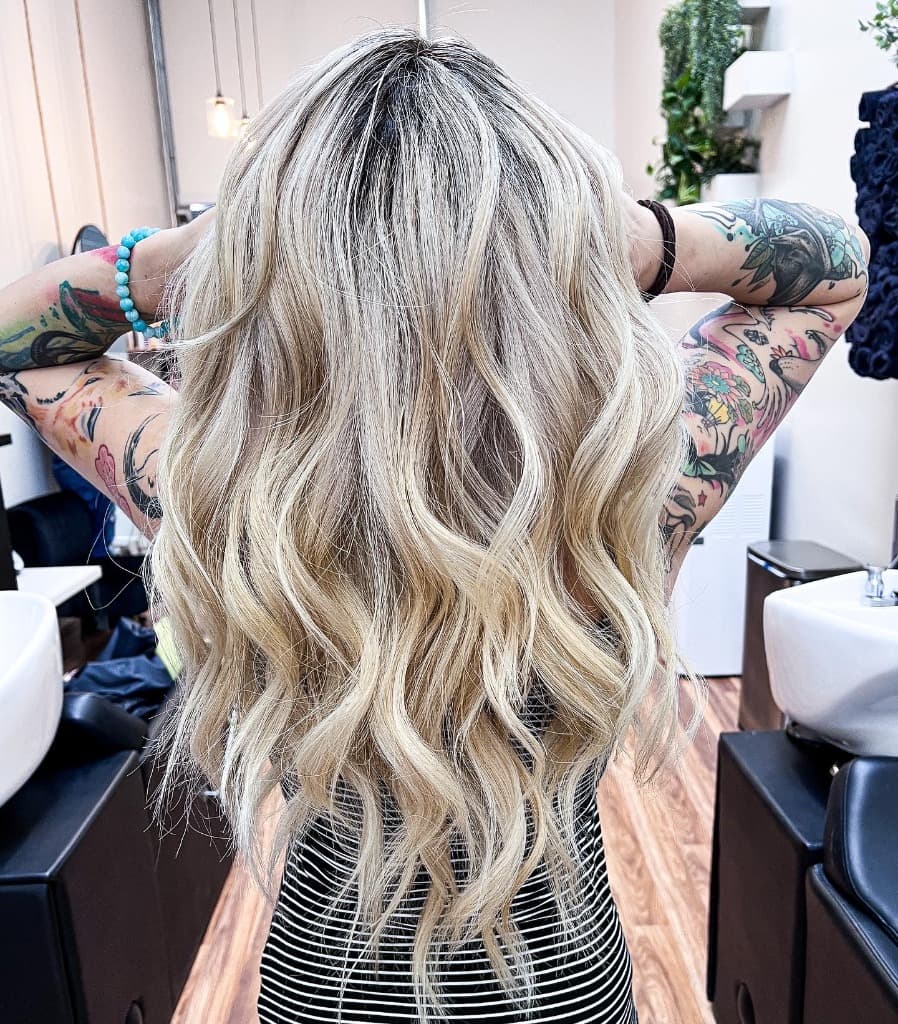 Gorgeous hair coloring