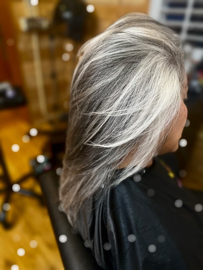 Beautiful hair styling